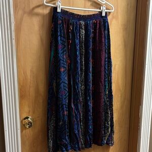 Colorful Geometric Maxi Skirt